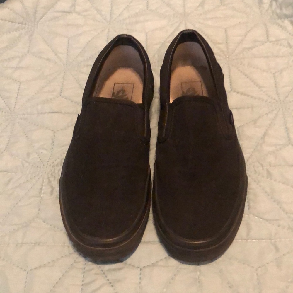 All Black Vans